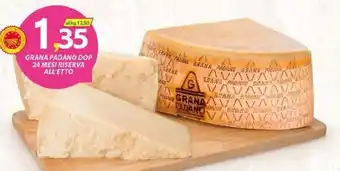 Vivo Supermercati Grana padano dop 24 mesi risevera offerta