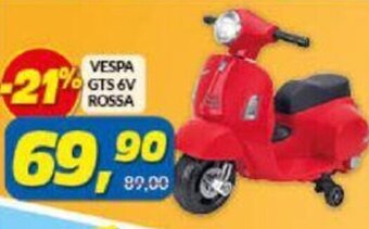 Risparmio Casa Vespa GTS 6V Rossa offerta