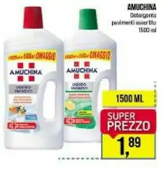 Caddy's Amuchina Detergente Pavimenti offerta