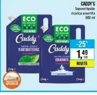 Caddy's Caddy's Sapone Liqudo Ricarica offerta