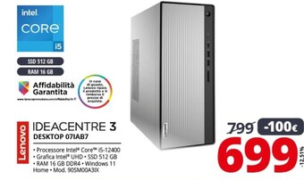 Comet Lenovo ideacentre 3 07iab7 offerta