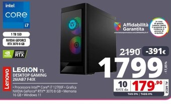 Lenovo legion t5 desktop gaming 26iab7 f4ix