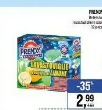 Caddy's Prendy Detersivo Lavastoviglie In Caps offerta