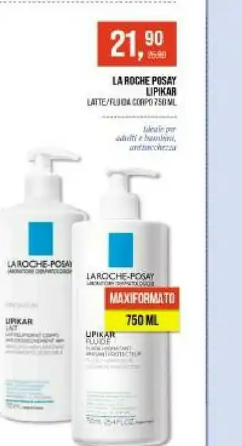 Caddy's La roche-posay La Roche Posay Lipikar Latte / Fluida Corpo offerta