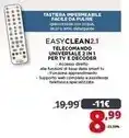 Comet Meliconi easyclean 2.1 telecomando universale 2in1 per tv e decoder offerta