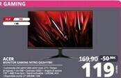 Comet Acer monitor gaming nitro qg241ybii offerta