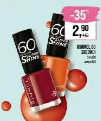 Caddy's Rimmel Go Secondi offerta