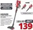 Comet Hoover scopa senza filo hf122rh offerta