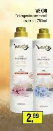 Lillapois Wexor Detergente Pavimenti offerta