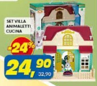Risparmio Casa Set Villa Animaletti cucina offerta