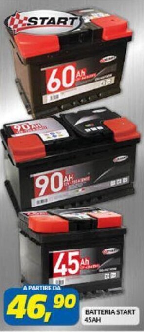 Risparmio Casa Batteria Start 45AH offerta