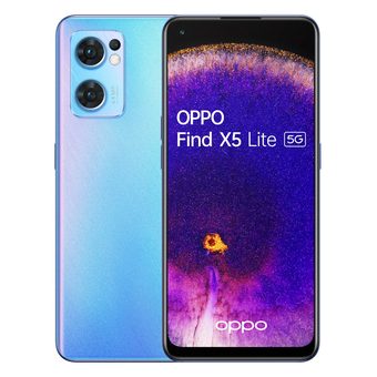 Comet Oppo find x5 lite 16,3 cm (6.43) doppia sim android 12 5g usb tipo-c 8 gb 256 gb 4500 mah blu offerta