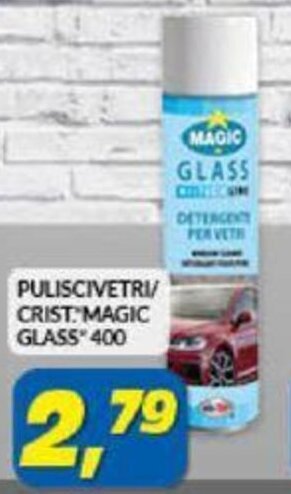 Risparmio Casa Puliscivetri/Crist. Magic Glass 400 offerta