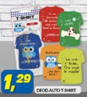 Risparmio Casa Deod. Auto T-Shirt offerta