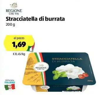 ALDI Regione Che Vai Stracciatella di burrata 200g offerta