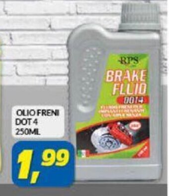Risparmio Casa Olio Freni Dot 4 250ml offerta