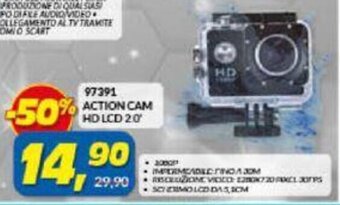 Risparmio Casa Action Cam HD LCD 2.0" offerta