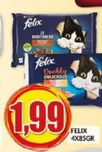 Risparmio Casa Purine felix 4x85gr offerta