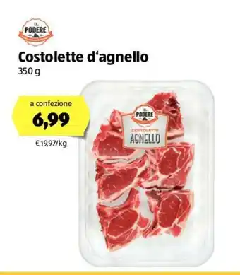 IL Podere Costolette d'agnello 350g