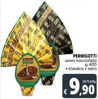 Deco Supermercati Pernigotti Uovo Nocciolato g 400 offerta