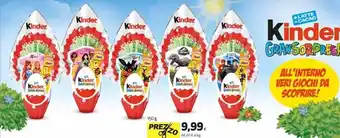 Coop Ferrero kinder offerta
