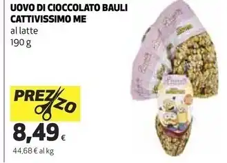 Coop Bauli uovo cioccolato offerta
