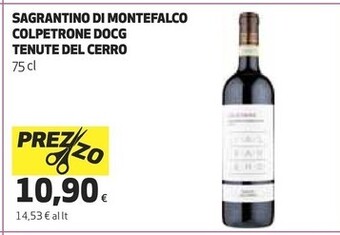 Coop Tenute del cerro sagrantino di montefalco colpetrone docg offerta
