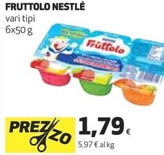 Coop Nestlè fruttolo offerta