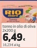 Coop Rio mare tonno in olio di oliva offerta