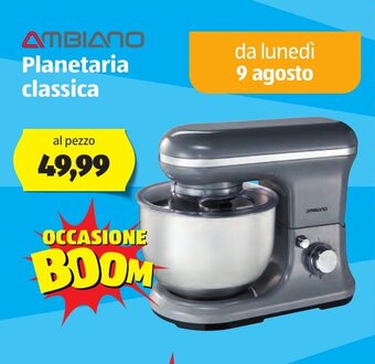 ALDI Ambiano Planetaria classica offerta