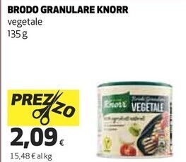 Coop Knorr brodo granulare offerta