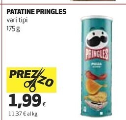 Coop Pringles patatine offerta
