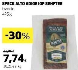 Coop Senfter speck alto adige igp offerta