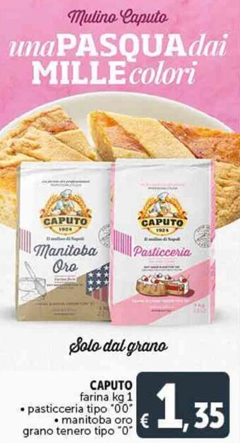 Deco Supermercati Caputo Farina kg 1 offerta