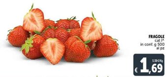 Deco Supermercati Fragole In Conf. g 500 offerta