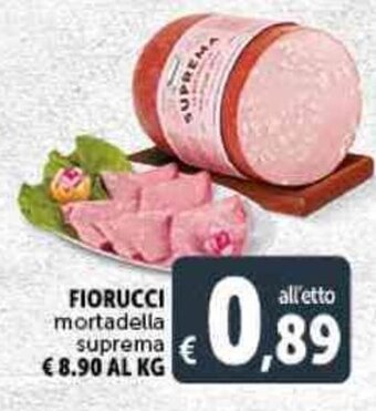 Deco Supermercati Fiorucci Mortadella Suprema offerta