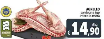 Deco Supermercati Agnello Sardegna IGP Intero o Metà offerta