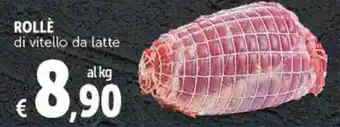 Deco Supermercati Rollè di Vitello da Latte offerta