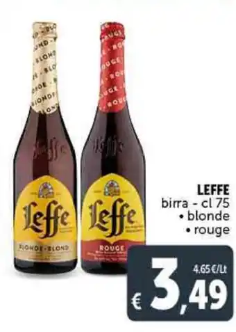Deco Supermercati Leffe Birra - cl 75 offerta