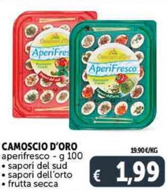 Deco Supermercati Camoscio D'Oro Aperifresco - g 100 offerta