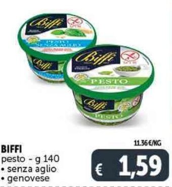 Deco Supermercati Biffi Pesto - g 140 offerta