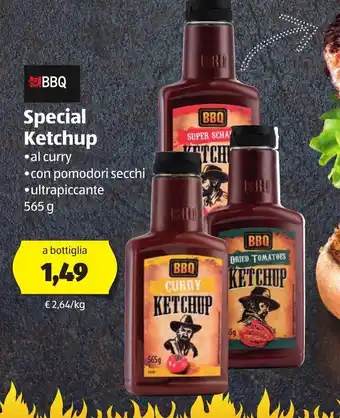 ALDI BBQ Special Ketchup 565g offerta