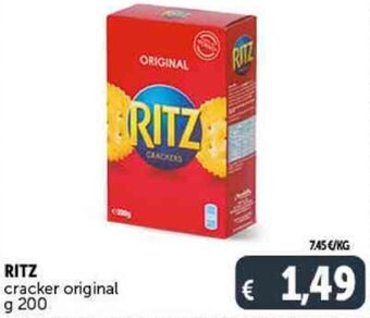 Deco Supermercati Ritz Cracker Original g 200 offerta