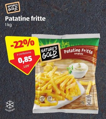 ALDI Nature's Gold Patatine fritte 1kg offerta