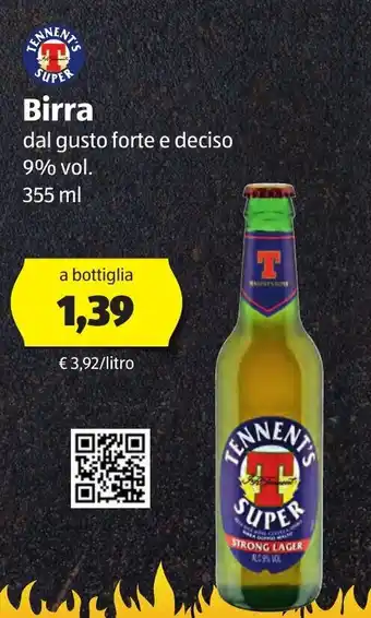 Tennent's Super Birra 355ml