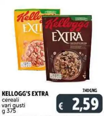 Deco Supermercati Kellogg's Extra Cereali g 375 offerta