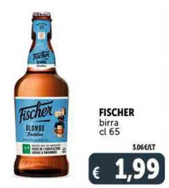 Deco Supermercati Fischer Birra cl 65 offerta