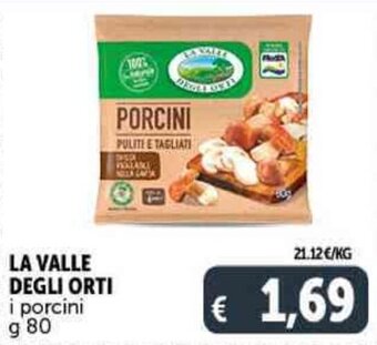 Deco Supermercati La Valle Degli Orti I Porcini g 80 offerta