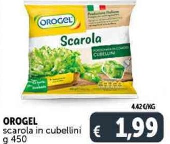 Deco Supermercati Orogel Scarola In Cubellini g 450 offerta