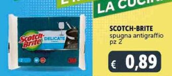 Deco Supermercati Scotch-Brite Spugna Antigraffio pz 2 offerta